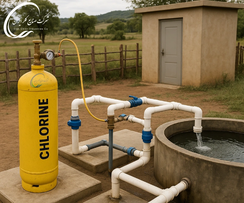 استفاده از کلر در سیستم های کوچک تصفیه آب و فاضلاب روستایی
