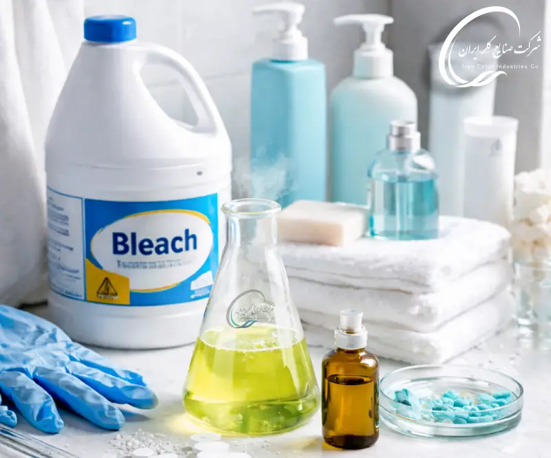 تأثیر کلر بر ویژگی های ارگانولپتیک محصولات بهداشتی کلردار