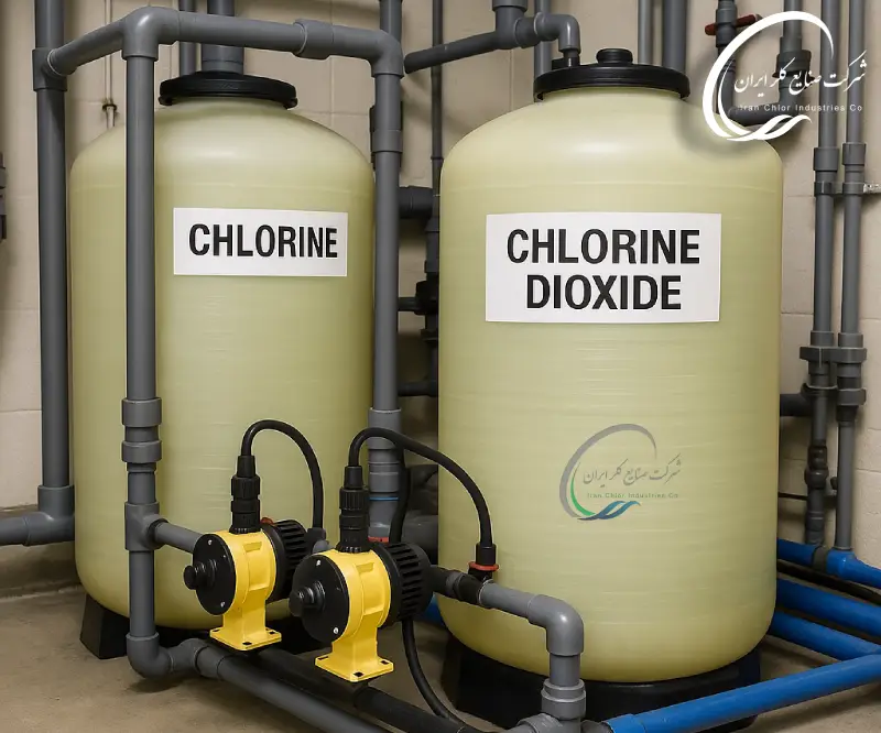 مزایا و محدودیت‌ های کلرزنی ترکیبی با دی‌ اکسید کلر در فرایندهای تصفیه